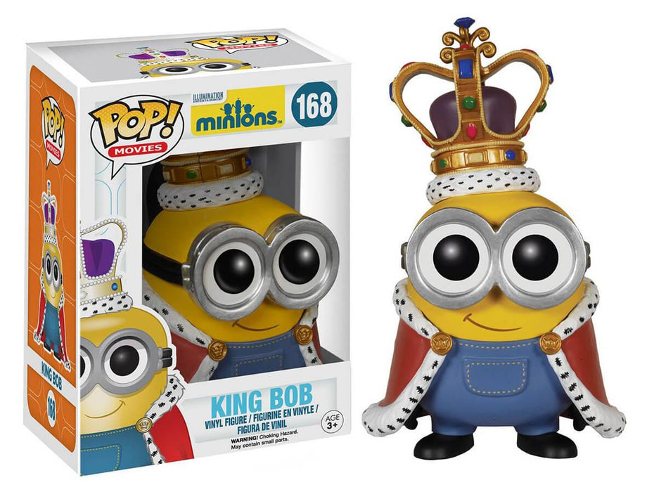 Funko Pop! Movies: Minions - King Bob - Sure Thing Toys
