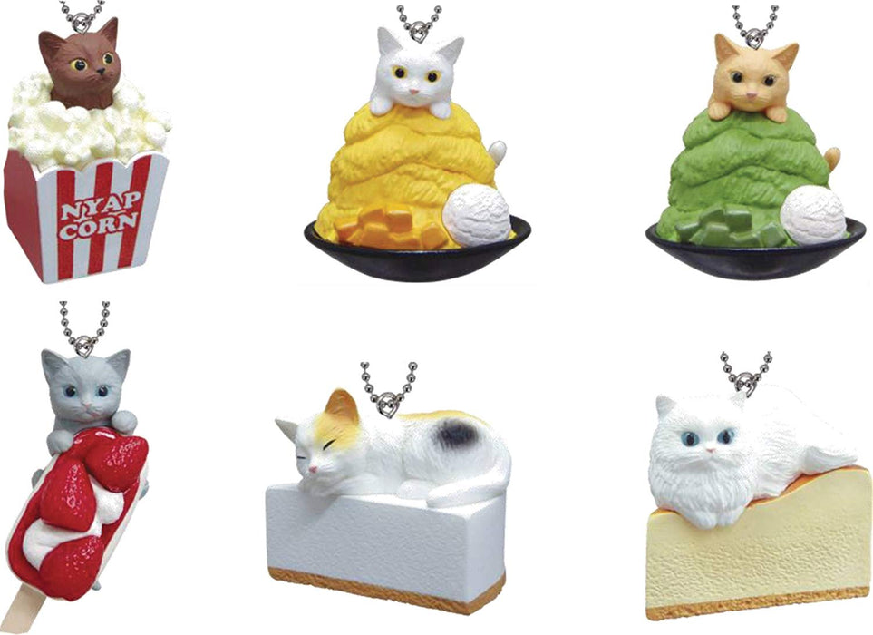 Bandai Gashapon Neko Cafe Series 9 Mascot Keychain Blind Box - Sure Thing Toys