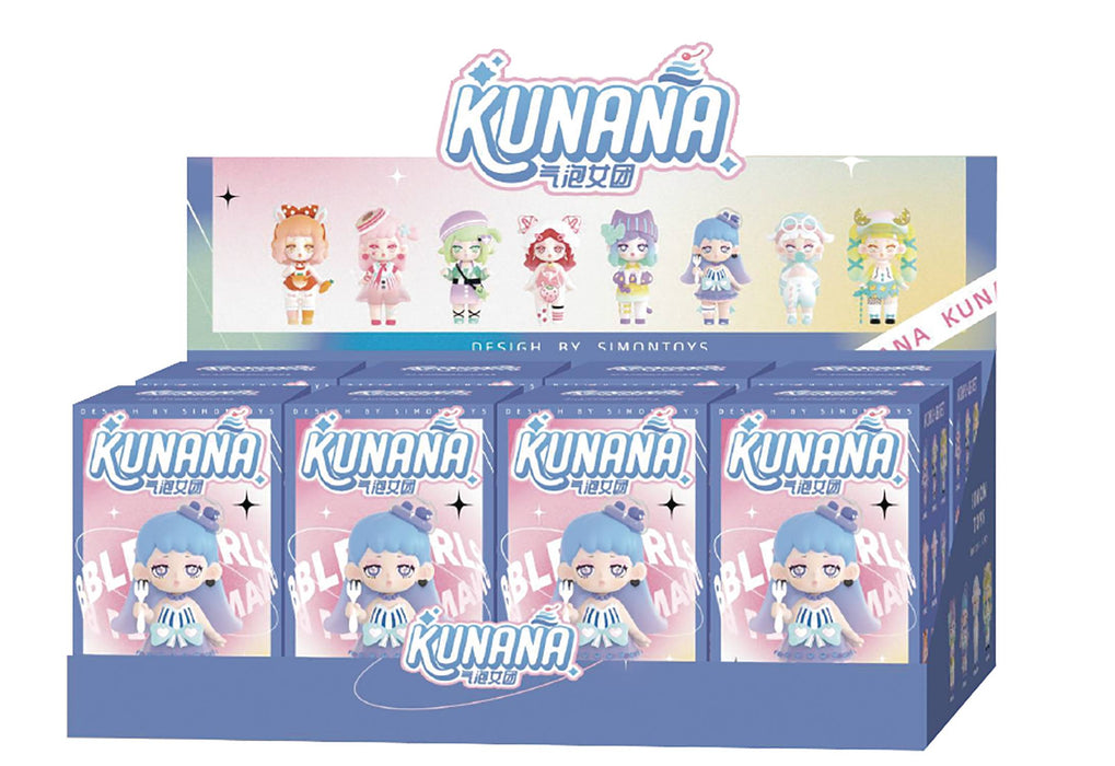 SimonToys Kunana Bubble Girls Blind Box Display (Case of 8) - Sure Thing Toys