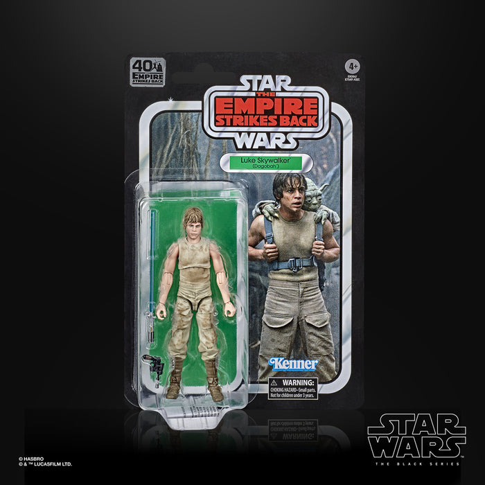Star Wars Black Series 40th Anniversary 6-Inch Degobah Luke Skywalker (Ep. V) Action Figure - Sure Thing Toys