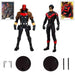 McFarlane Toys DC Multiverse - Nightwing vs. Red Hood 7 Inch Action Figure 2-Pack - Sure Thing Toys