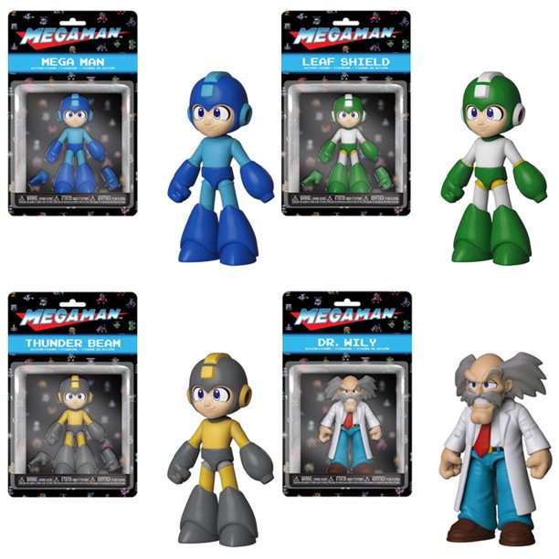 Funko Mega Man Series 1 Action Figure Collection, 4-inch (Set of 4) - Sure Thing Toys