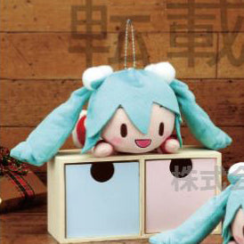 SEGA Hatsune Miku Christmas 2020 Lay-Down Mini-Plush (Red Ver.) - Sure Thing Toys