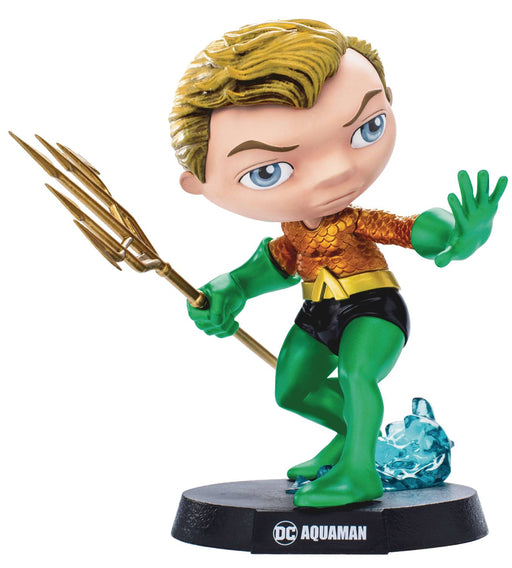 Iron Studios DC Comics MiniCo Vinyl Statue - Aquaman (Comic Ver.) - Sure Thing Toys