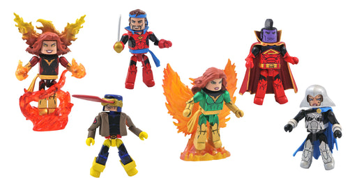 Diamond Select Toys Minimates: Marvel Comics Series 81 - The Dark Phoenix Saga (Set of 6) - Sure Thing Toys