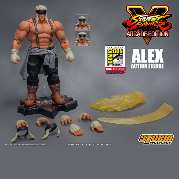 Storm Collectibles Street Fighter V - Alex (Special Edition - 2018 SDCC Exclusive) - Sure Thing Toys