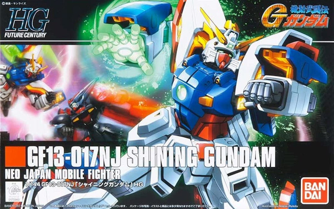 Bandai Spirits G Gundam - #127 Shining Gundam 1/144 HG Model Kit - Sure Thing Toys