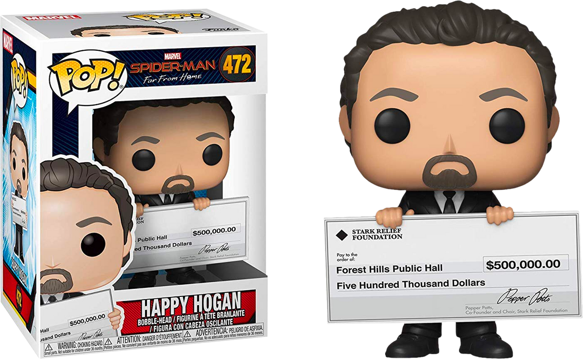Funko Pop! Marvel: Spider-Man Far From Home - Happy Hogan - Sure Thing Toys