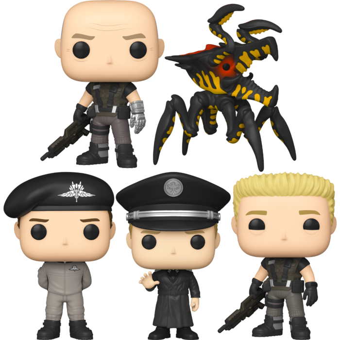 Funko Pop! Movies: Starship Troopers (Set of 5) - Sure Thing Toys